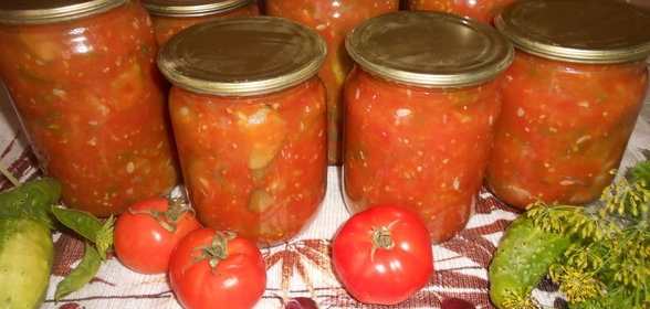 Лечо из огурцов