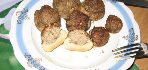Грибы с начинкой