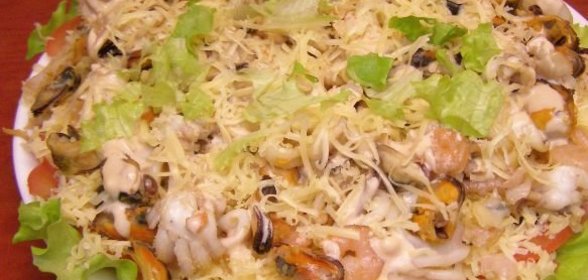 Тарталетки с начинкой из красной рыбы с творогом