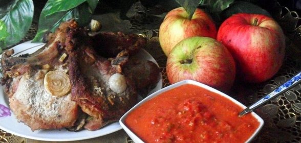 Острый соус к мясу