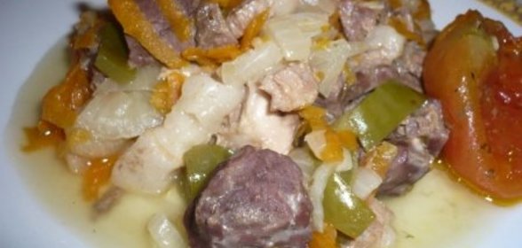 Сердце под ароматным маринадом