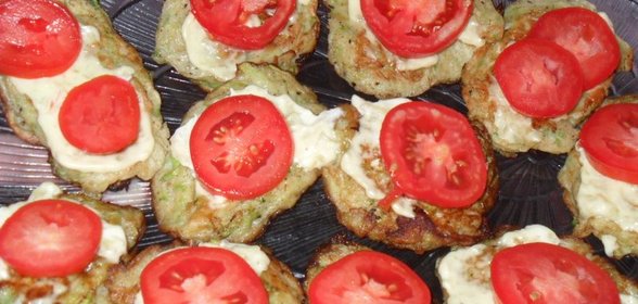 Оладушки из кабачков