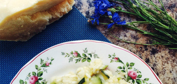 Ризотто с цукини