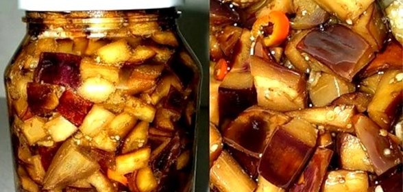 Баклажаны под грибы на зиму