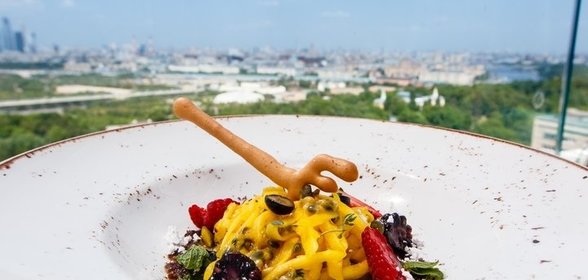 Cпагетти с манго