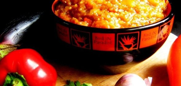Баклажанная икра почти по-одесски