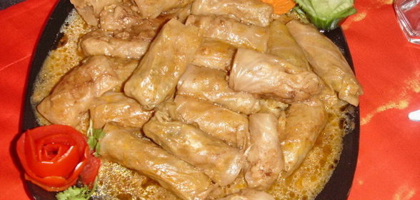 Голубцы с куриным фаршем