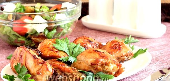 Курица в луковом маринаде