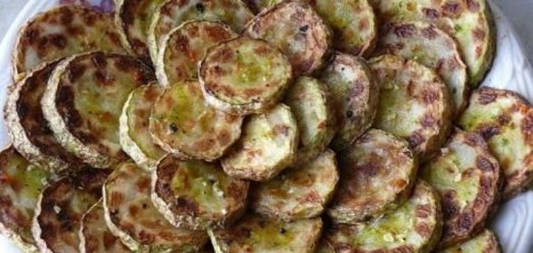 Консервированные жареные кабачки