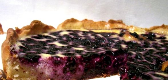 Пирог с голубикой Финский