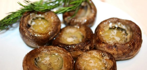 Грибы в духовке