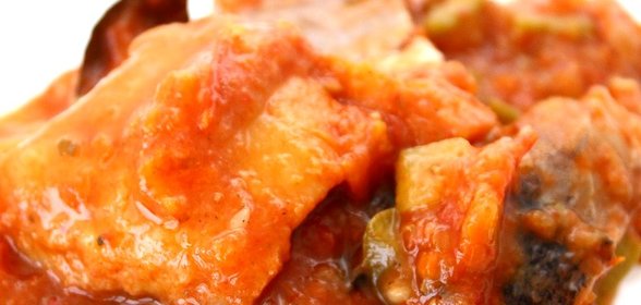 Рыба, тушеная с кабачками