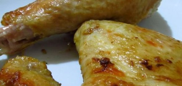 Индейка, запеченная в горчичном маринаде