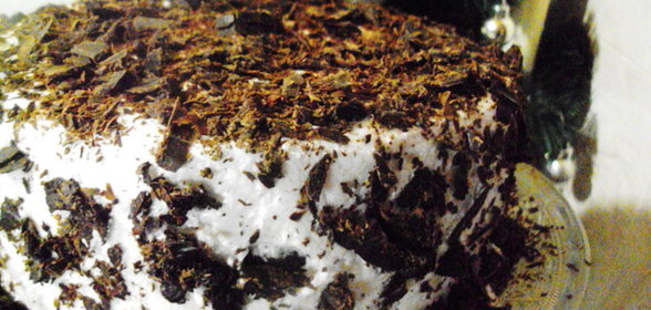 Шоколадный бисквит Genoise