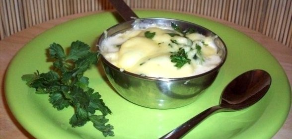 Жюльен из кальмаров с грибами