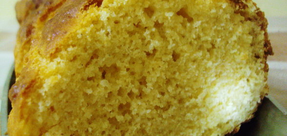 Пикантный кукурузный кекс-хлебец
