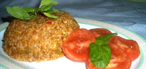 Плов из булгура