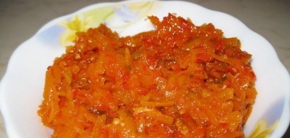 Салат из моркови на зиму