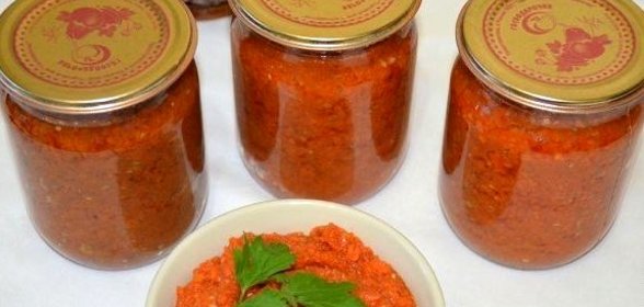 Икра из моркови на зиму