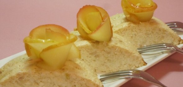 Творожная запеканка с яблоками и Геркулесом