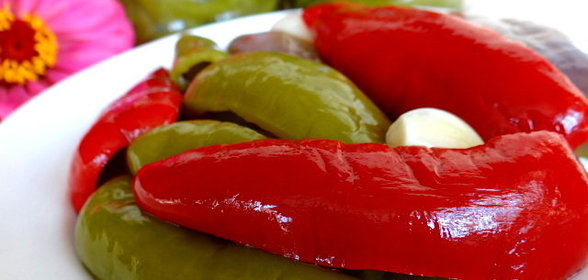 Перец в медовом маринаде на зиму (мультиварка)