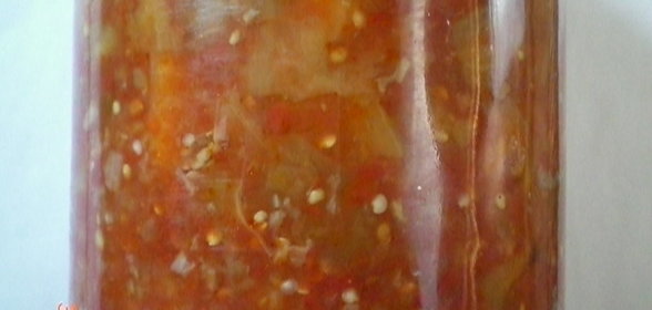 Баклажаны в аджике