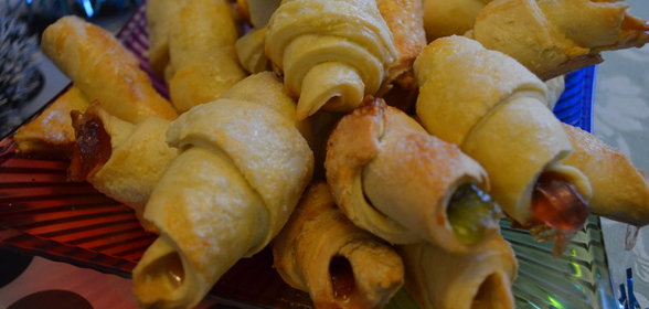 Рогалики с мармеладом