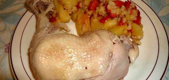 Окорочка отварные