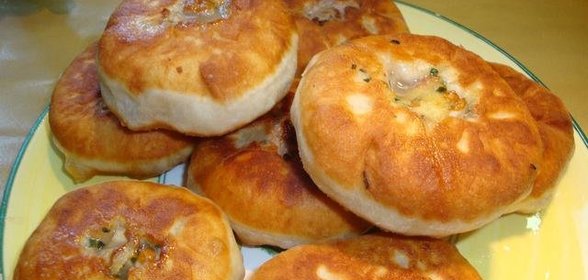 Грибные беляши или открытые пирожки с грибами