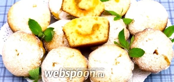 Манные кексы с джемом