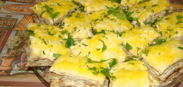 Салат из квашеной капусты с грибами