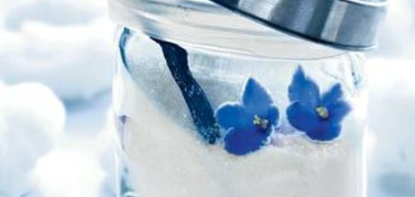 Ванильный сахар с фиалками