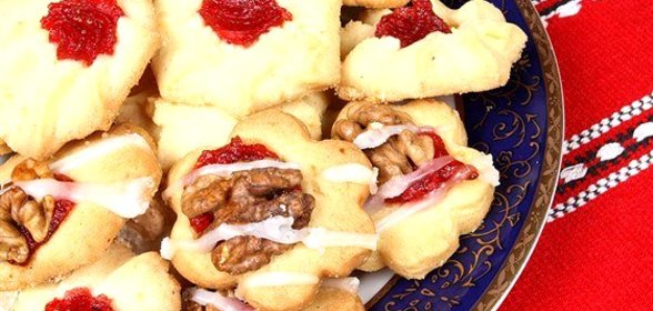 Печенье с джемом