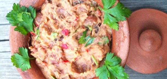 Лобио с аджикой