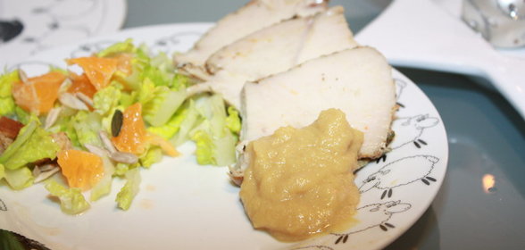 Яблочно-грушевая горчица