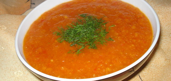 Аджика с морковью и яблоками