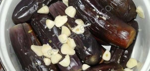 Баклажаны соленые с чесноком на зиму