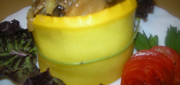 «Роллы» из кабачков