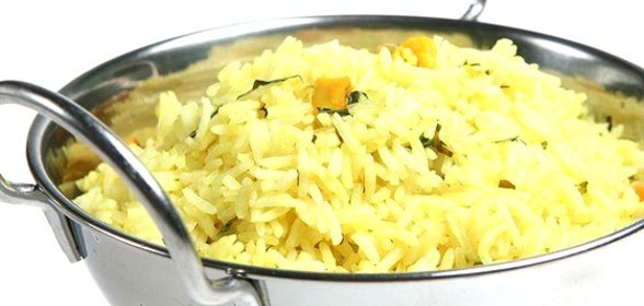 Рис с лимоном и мятой