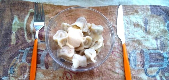 Вегетарианские пельмени