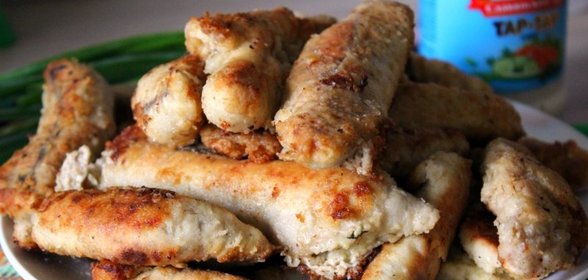 Жареная икра судака