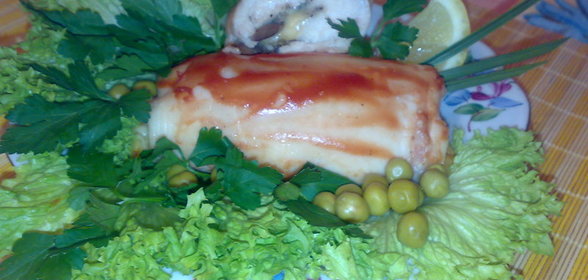 Куриные рулетики