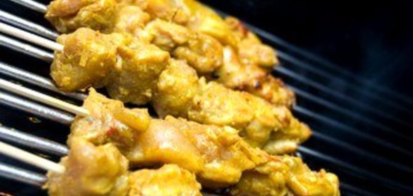 Свиные шашлыки в йогуртовом маринаде со специями