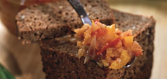 Баклажанная икра с яблоками