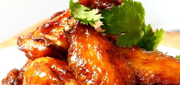 Крылышки в соевом соусе
