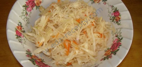 Квашеная капуста быстрого приготовления