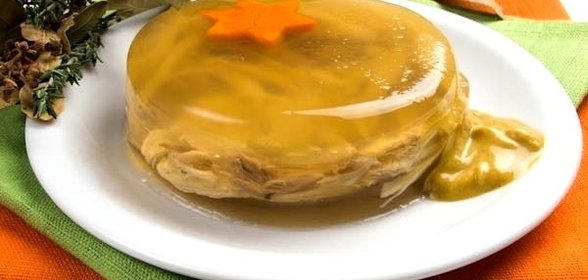 Холодец из петуха