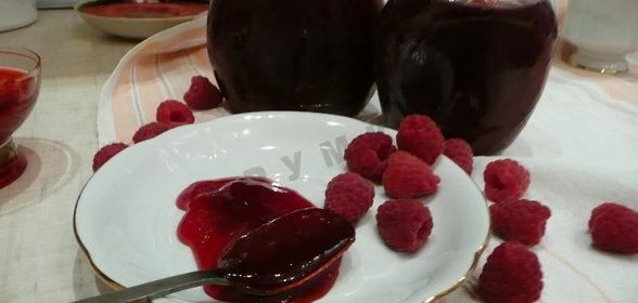Малиновый конфитюр из малины