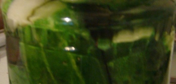 Огурчики малосольные