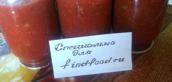 Сок томатный с перцем на зиму